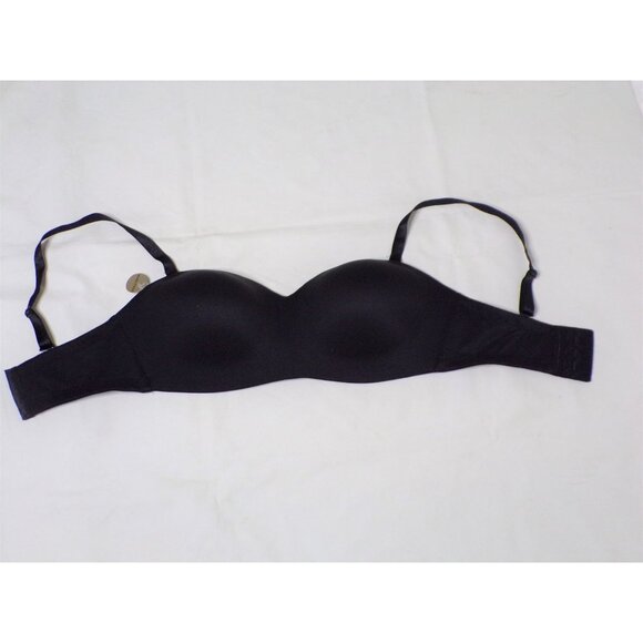 🆕WACOAL Staying Power Wireless Strapless Convertible Bra #854372 Black 38DDD - Picture 6 of 10